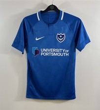 Portsmouth Home Football Shirt 2018/19 Adults Small Nike H952