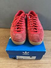 Adidas Original London 2010 Red Suede Trainers - UK Size 8.5 Deadstock In OG Box