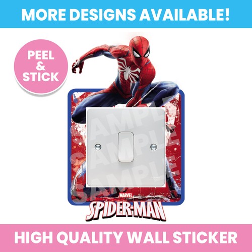Spiderman light switch - spiderman,