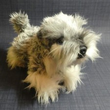 SIGNATURE CUDDLE PUPPIES SOFT PLUSH SCHNAUZER DOG KEEL TOYS