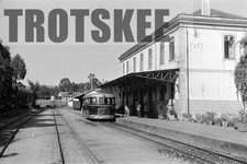 35mm Negative CP Portugal Railways Diesel Railcar Fafe 1967 Portuguese EP