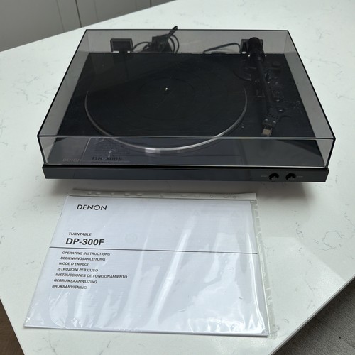 Denon 300f black automatic - denon,