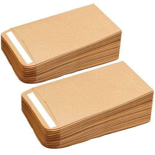 100pcs small brown - small, envelopes