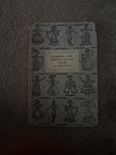 1943 FASHIONS AND FASHION PLATES 1800-1900 KING PENGUIN ILLUSTRATED spinedamage 