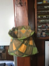 vintage clothes pin bag with