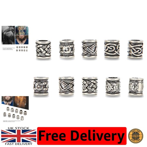 Classic silver viking beard - viking,