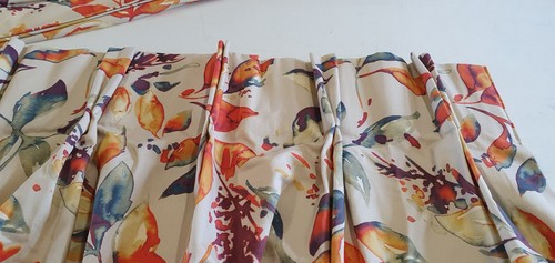 Curtains pair double pinch - curtains, of