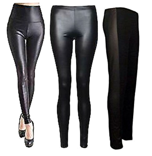 Ladies pvc wet look - ladies, leather