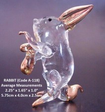 Hand Blow Gold Painted Glass