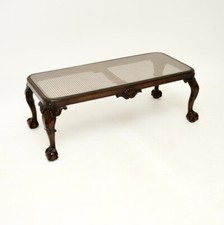 Antique Walnut Queen Anne Style Coffee Table
