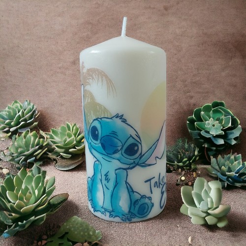 New stitch candle - stitch, gift