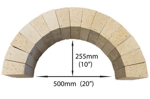 Firebrick arch arched - firebrick,