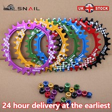 SNAIL 30-52T MTB Bike Single Chainring 104BCD Narrow Wide Round Oval Chainwheel