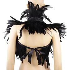 Elegant Feather Shrug Shawl