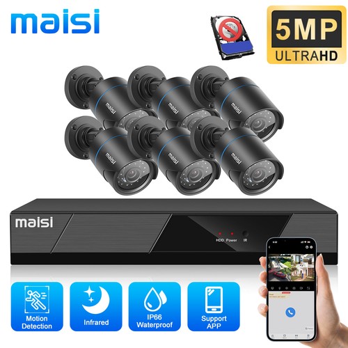 Maisi 5mp cctv camera - 5mp, system