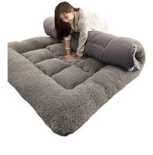 Japanese Floor Futon Mattress, Thicken Tatami Mat Sleeping Pad Foldable 200x220