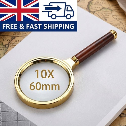 10x handheld magnifying glass - 10x,