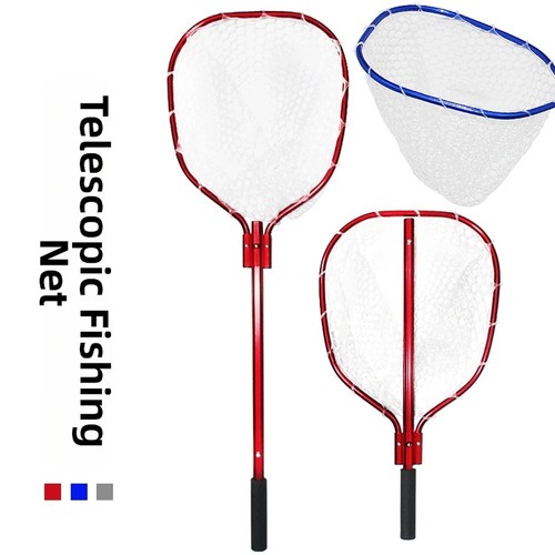 Telescopic fishing net for - telescopic,