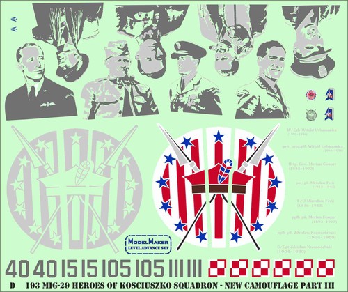 Model maker decals - maker, d48193