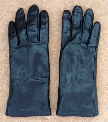 Luxury ladies black leather - black,