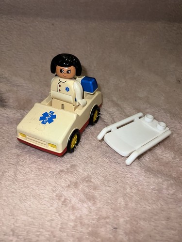 Lego duplo vintage - lego, ambulance