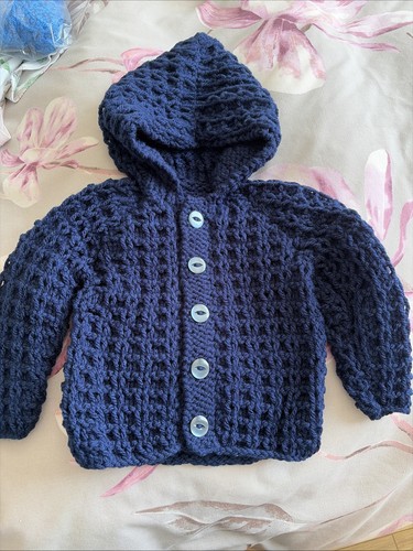 Hand knitted baby boy - knitted,