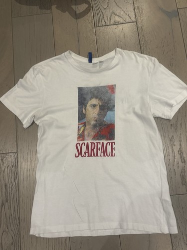 Worn faded scarface - worn/faded,