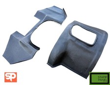 2 Part Rubber Gearbox Tunnel Cover for Land Rover Defender R380 300Tdi TD5