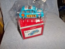 THE BEATLES SGT. PEPPER'S BLUE TAXI CAB CLINTON'S CHRISTMAS ORNAMENT BOXED FAB!