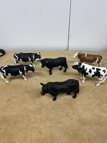 Schleich holstein cow bull - cow,