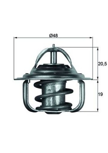 Fits mahle 88d - fits, ford