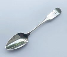IRISH SILVER TEASPOON DUBLIN c1810 RICHARD SAWYER