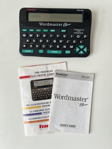 Franklin wordmaster plus - franklin,