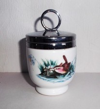 Royal Worcester WOODLAND BIRDS, Egg Coddler.