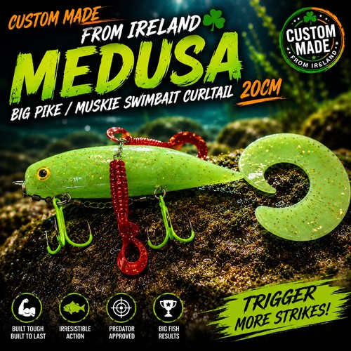 Big pike fishing custom made - custom,