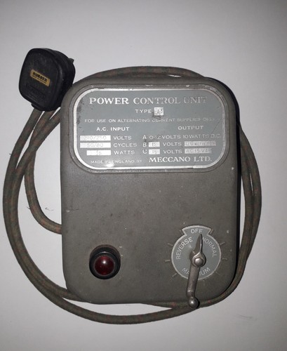 Meccano power control unit - power,