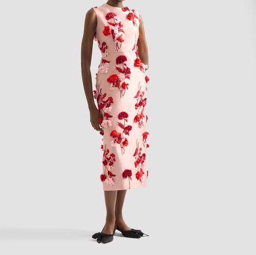 Erdem floral embroidered - floral,