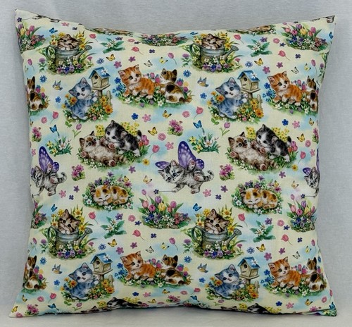Cat kitten flower bird - kitten,