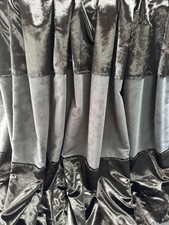 Gorgeous Designer Black Curtains 91” drop x 104” wide