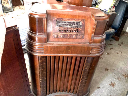 Antique radio philco - antique, console