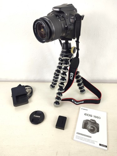 Canon 100d full - hd, slr