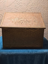 Antique Brass Copper Embossed