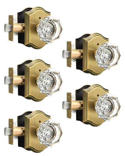 Pack antique brass octagonal - pack,