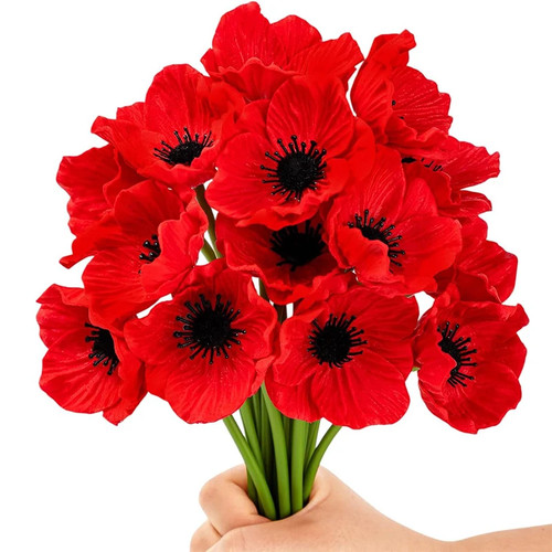 5pcs artificial flowers - 1/3/5pcs,