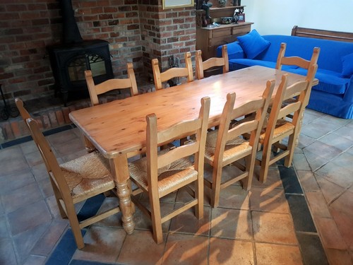 7ft 6ft solid pine - solid,