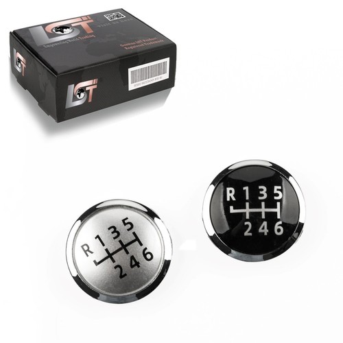 Gear knob emblem - 6, speed