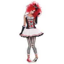 Ladies Halloween Harlequin