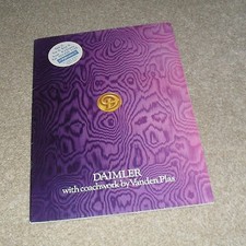 Daimler Vanden Plas Brochure