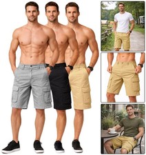 Mens Stretch Cotton Cargo