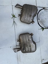 GENUINE AUDI A4 AVANT S4 QUATTRO 2016-2022 REAR EXHAUST MUFFLER SILENCERS